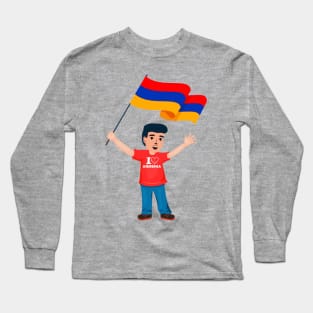 I Love Armenia Long Sleeve T-Shirt